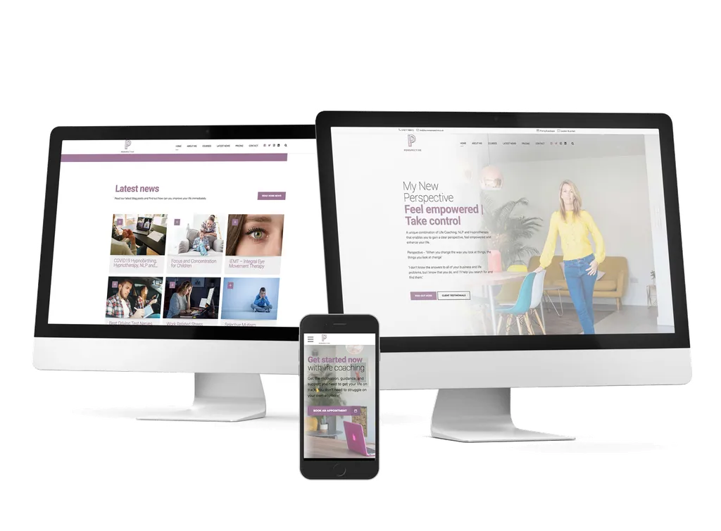 Perspective Coaching website build
